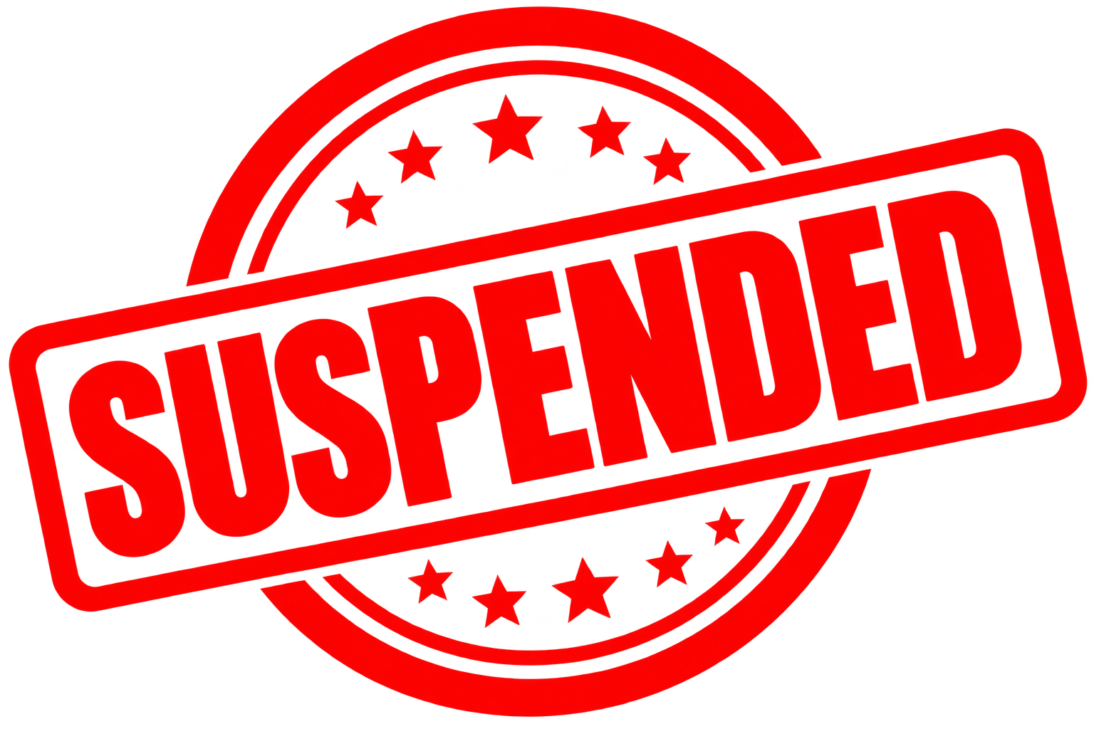 Service suspended